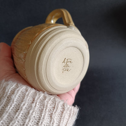 Tazza in gres linea "TERRA"