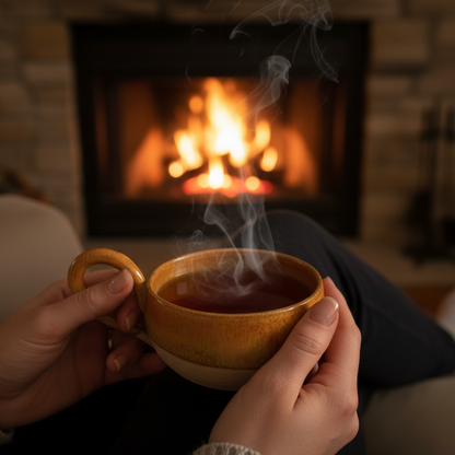 Stoneware mug from the "TERRA" line