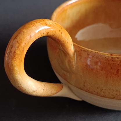 Stoneware mug from the "TERRA" line