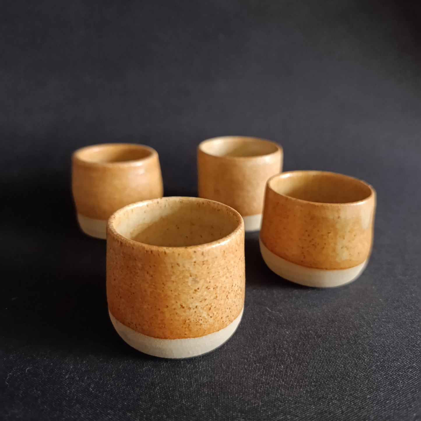 Set da 4 bicchierini linea "TERRA"