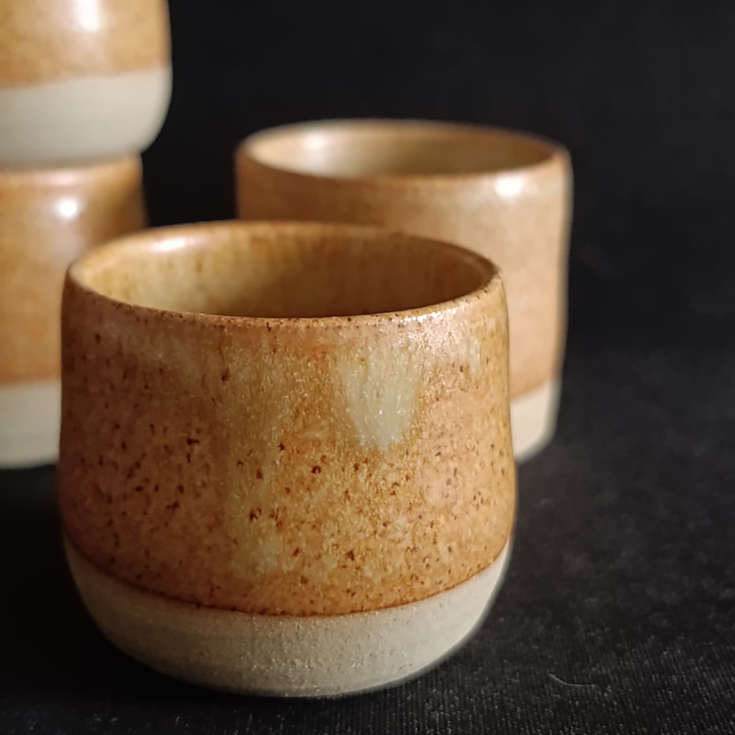 Set da 4 bicchierini linea "TERRA"