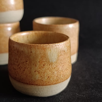 Set da 4 bicchierini linea "TERRA"