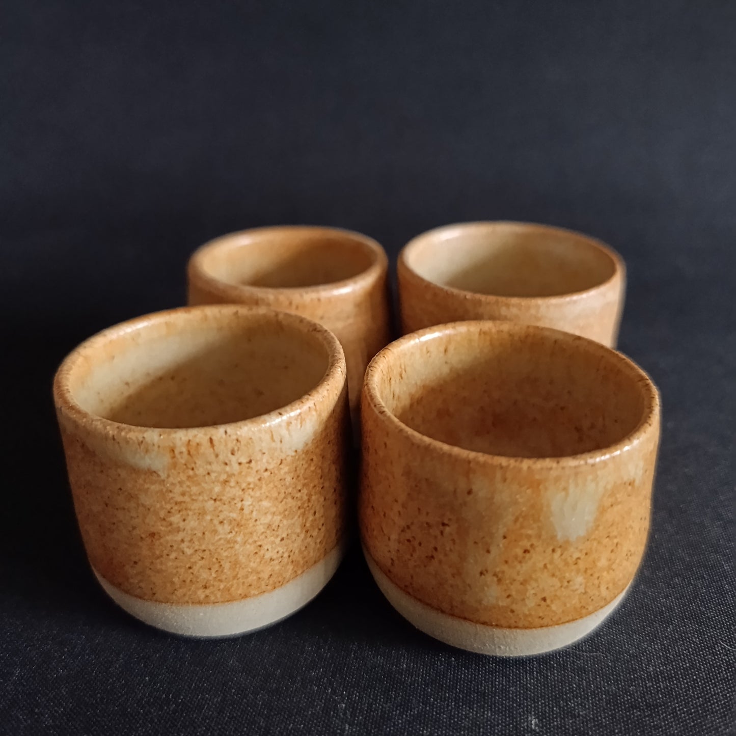 Set da 4 bicchierini linea "TERRA"