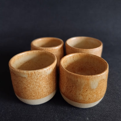 Set da 4 bicchierini linea "TERRA"