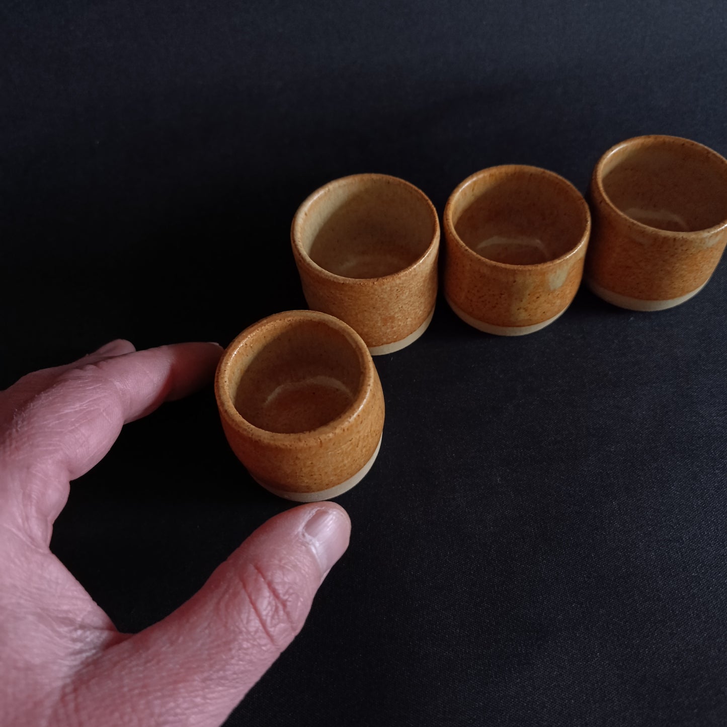 Set da 4 bicchierini linea "TERRA"