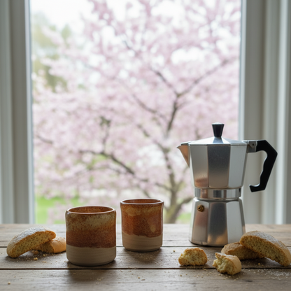 Set da 2 bicchierini linea "TERRA"