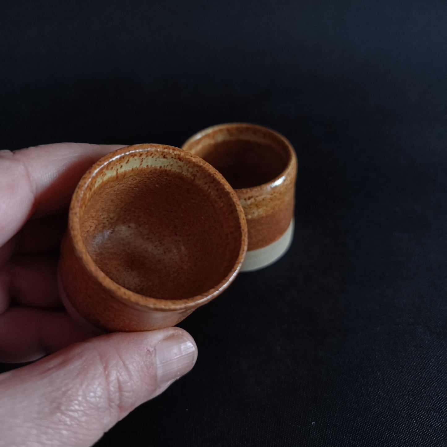 Set da 2 bicchierini linea "TERRA"