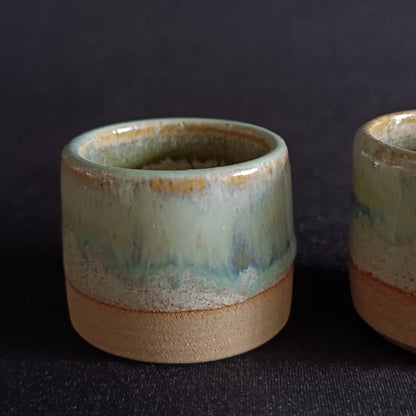 (Kopie) Set mit 4 Schnapsgläsern der Marke „ARANCIO“.