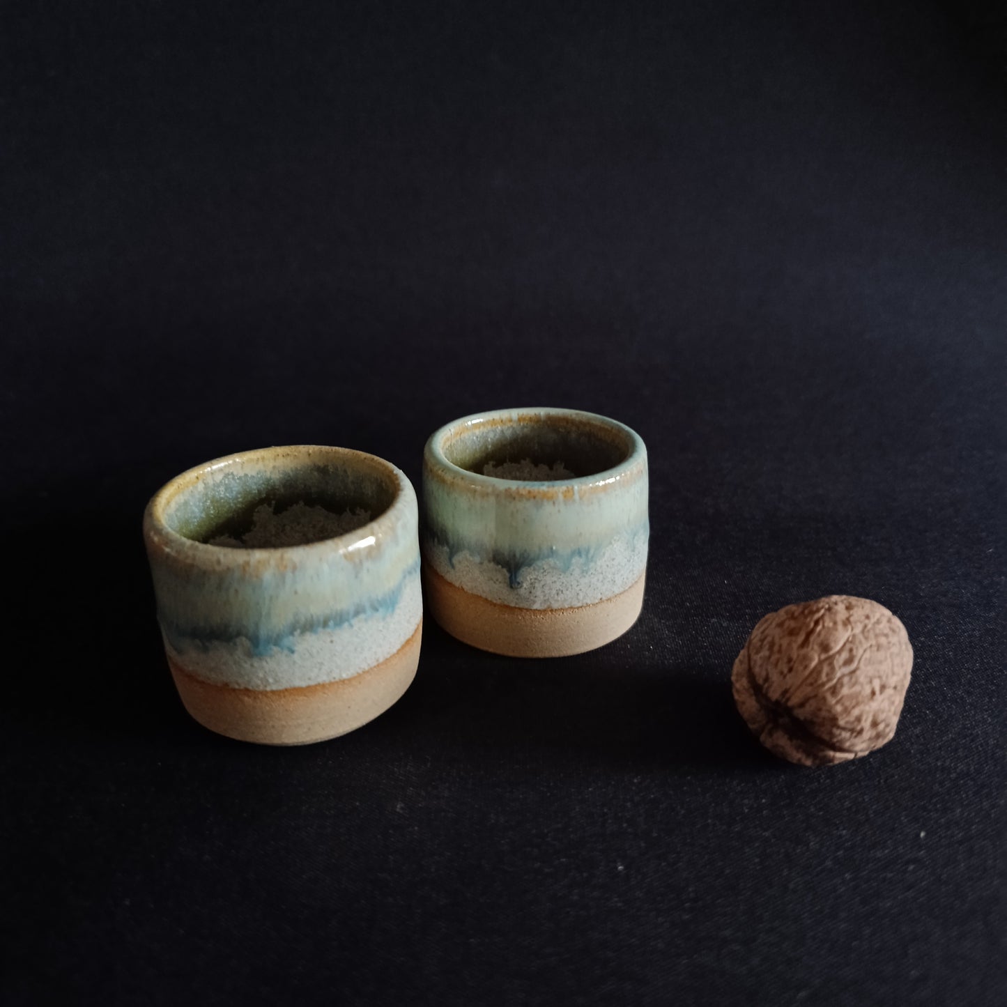 (Kopie) Set mit 4 Schnapsgläsern der Marke „ARANCIO“.