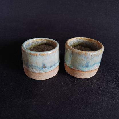 (Kopie) Set mit 4 Schnapsgläsern der Marke „ARANCIO“.