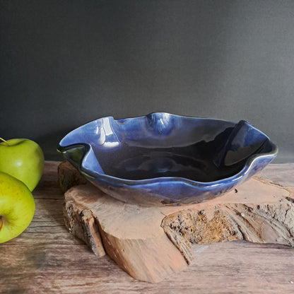Portafrutta "FIORE BLU"