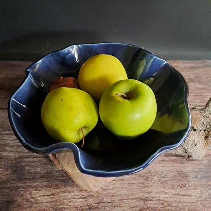 Portafrutta "FIORE BLU"