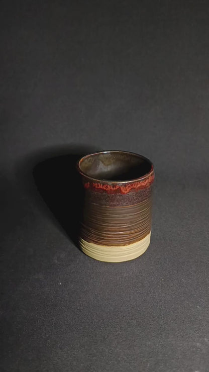 Bicchiere in gres linea "TERRA"