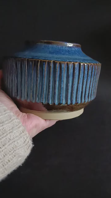 Vaso in gres linea "BLU"