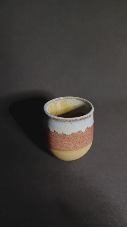 Bicchiere in gres linea "TERRAMARE"