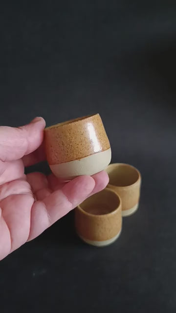 Set da 4 bicchierini linea "TERRA"