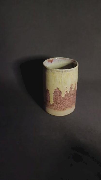 Bicchiere in gres linea "ARCOBALENO"